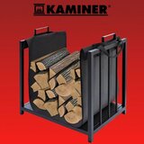 Kaminer stalak i torba za drva za kamin 2 u 1 | shoptok.hr