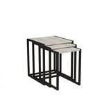 Hanah home set stolova tali black cyrstal Cene