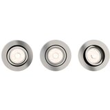 Philips 50393/17/PN - SET 3x ugradno plafonsko svetlo DONEGAL 1xGU10/5,5W/230V | Eponuda.com