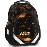 Ars Una Wild in the dark anatomska školska torba s motivom lava, ruksak 33×42×21 cm Cijene