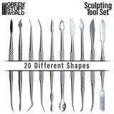 Green Stuff World Sculpting Tools Set x10 | Set alata za modeliranje x10 | Eponuda.com