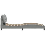  Okvir kreveta s LED-om bez madraca Hvar 90x200 cm od tkanine | shoptok.hr