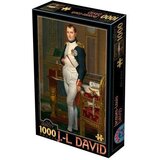 Dtoys puzzle J.-L. David: The emperor Napoloen in his study - 1.000 delova | ePonuda.com