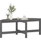  Stolić za kavu sivi 118 x 63 x 45 cm od masivne borovine | shoptok.hr