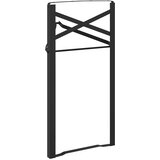  Noga za Pivski Stol 2 pcs Crna 39 x 3 x 75 cm | Eponuda.com