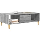  Kava Stol Siva Sonoma 102 x 55 x 35 cm Konstruirano drvo | shoptok.hr