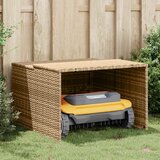  za robotsku kosilicu bež 86x90x52/57 cm od poliratana | shoptok.hr