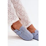 Boto Womens clogs and on cork platform with buckle blue Klarae | Shoptok.si