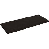 Stolna ploča tamnosmeđa 140x60x(2-6) cm obrađena hrastovina | shoptok.hr