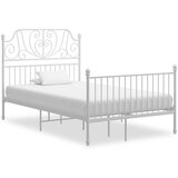  Za krevet bijeli metalni 120 x 200 cm Cijene