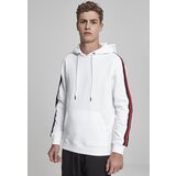 Urban Classics Stripe Shoulder Hoody wht/blk/firered | shoptok.hr