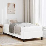 vidaXL Okvir kreveta s madracem Bijela 90 x 200 cm | shoptok.hr
