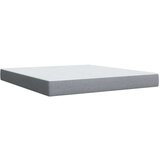 vidaXL Box spring postelja z vzmetnico svetlo siva 180x200 cm blago | Shoptok.si