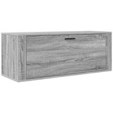  Zidni ormarić za cipele siva boja hrasta 100x35x38 cm drveni | shoptok.hr