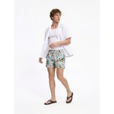 Reserved Kratke hlače za plažu s uzorkom - žuta boja | shoptok.hr