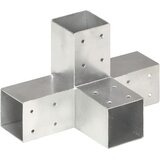 Spojnik za stupove u X-obliku od pocinčanog metala 71 x 71 mm Cijene