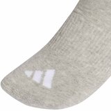 Adidas Športne nogavice 'Ess' pegasto siva / črna / bela | Shoptok.si