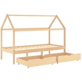  Za dječji krevet s ladicama 90 x 200 cm od borovine | shoptok.hr