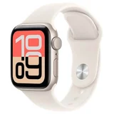 watch se 3 gps 40mm starlight aluminium case with starlight sport band - m/l (meh54rk/a)