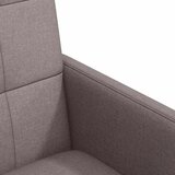  Blagovačke stolice s kotačima 2 pcs Sivo-smeđa 58 x 65 x 94 cm | shoptok.hr
