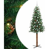 vidaXL Ožja jelka med 300 LED Zelena 210 cm PVC in trden bor, (5000072934) | Shoptok.si