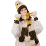 IZMAEL Zimski pleteni set - Zelena | Shoptok.si