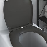  WC daska Antracit 47 x 37 x 4 cm Duroplast | shoptok.hr