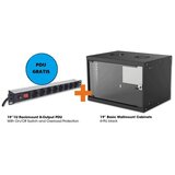 Intellinet 19'' Zidni orman 9U/560mm+PDU, 8-Output | Eponuda.com