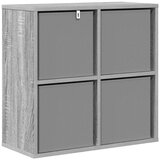  Strani šal s predalom Siva Sonoma 59,5 x 27 x 57 cm, (5000233754) | Shoptok.si