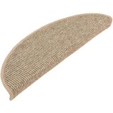  Samoljepljivi otirači za stepenice 15 kom 56x17x3 cm tamnobež | shoptok.hr