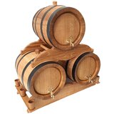  Set hrastovih bačava 10L - 3 komada | shoptok.hr