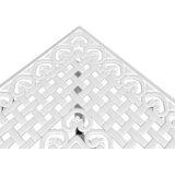  3-dijelni bistro set bijeli od lijevanog aluminija | shoptok.hr