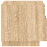  Noćni ormarići s LED svjetlima 2 kom boja hrasta 40x39x37 cm | shoptok.hr