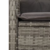  9-dijelni vrtni blagovaonski set sivi od poliratana | shoptok.hr