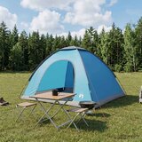 Kamping šator s krovom Plava 275 x 215 x 125 cm Cijene