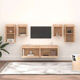 TV ormarići 6 kom od masivne borovine | shoptok.hr