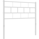  Metalno uzglavlje bijelo 80 cm | shoptok.hr