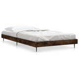  Okvir kreveta bez madraca dimljena boja hrasta 90x190 cm drveni | Eponuda.com
