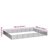  Kavez za pse crni 35 m² čelični | shoptok.hr