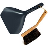 Womax Set metla i đubrovnik za čišćenje, 33x21.5x5 cm, Crna Cene