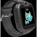 DJEČIJI PAMETNI SAT CANYON Tony KW-31, Kids smartwatch, 1.54 inch colorful screen, Camera 0.3MP, Mirco SIM card, 32+32MB, GSM(850/900/1800/1900MHz), 7 games inside, 380mAh battery, compatibility with iOS and android, Black, host: 54*42.6*13.6mm, strap: 230*20mm, 45g