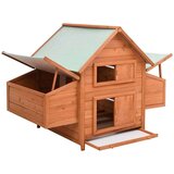 vidaXL kokošinjac 152 x 96 x 110 cm od masivne jelovine | shoptok.hr