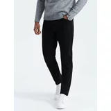 Ombre Men's tailored chino pants - black