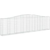  Lučne gabionske košare 3 kom 400x30x100/120cm pocinčano željezo | shoptok.hr