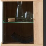 Mömax Visoka Komoda Nature, Barva Hrasta, Črna | Shoptok.si