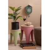 Leitmotiv Zeleni/ružičasti metalni stolići u setu 2 kom Double Funky – | shoptok.hr