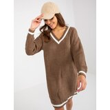 RUE PARIS Sweater-LC-SW-8023.55P-brown | Shoptok.si