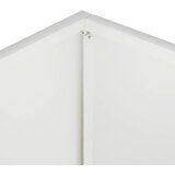  Vrtna saksija Bijela 50 x 40 x 75 cm Čelična vrata | shoptok.hr