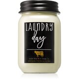 Milkhouse Candle Co. Farmhouse Laundry Day dišeča sveča Mason Jar 368 g Cene