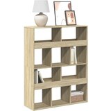 vidaXL Knjižna omara sonoma hrast 100x33x125,5 cm inženirski les Cene